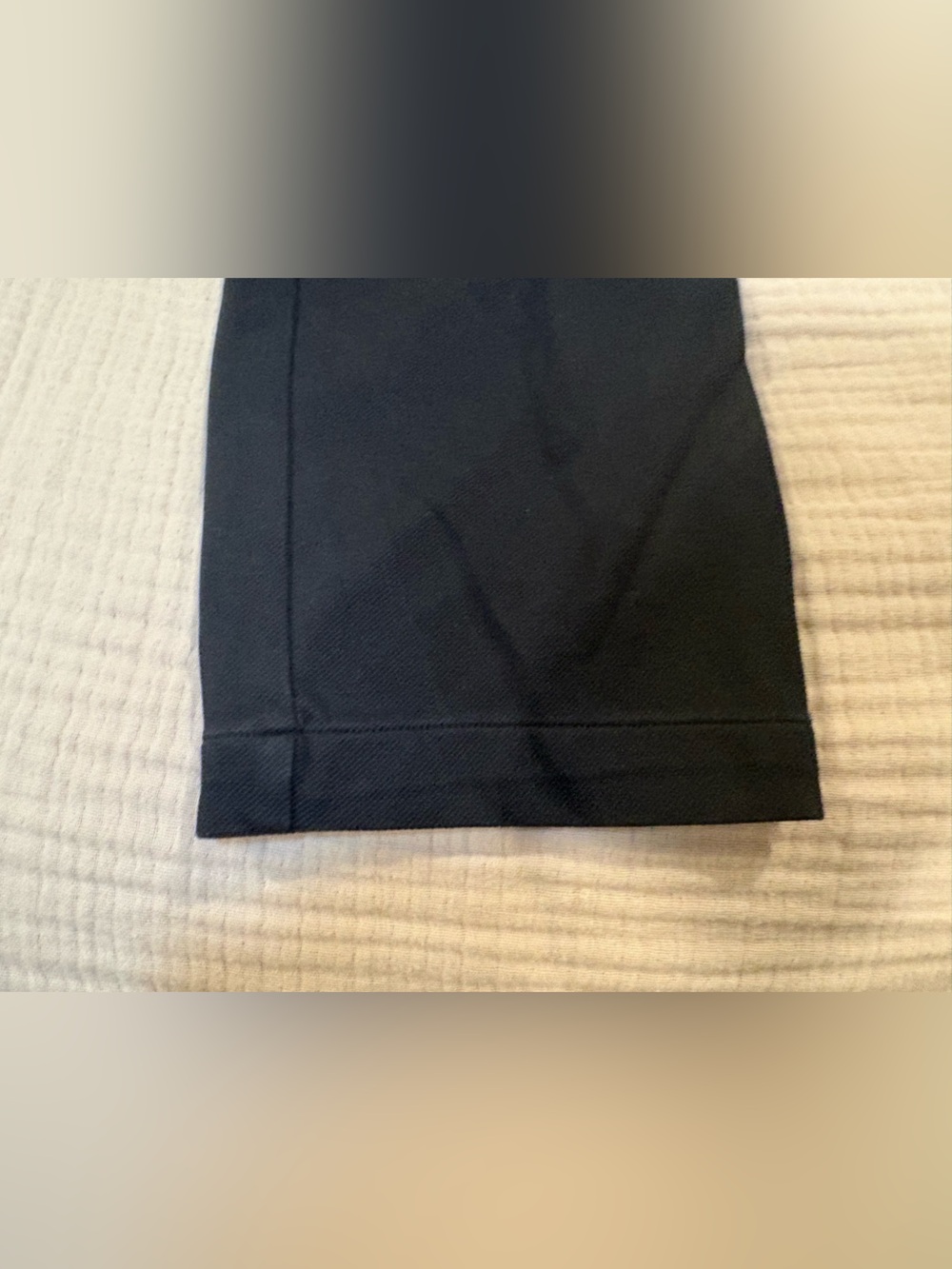 VUORI Solana Pant Twill Knit Size L Black Pull On Drawstring Pocket V450 - Picture 4 of 11